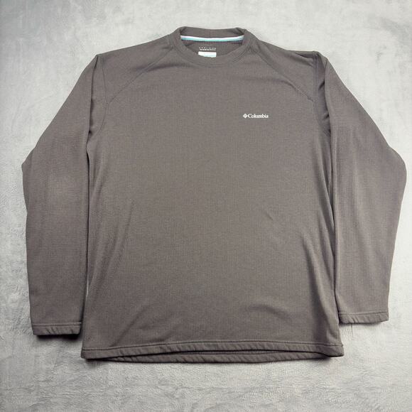 Columbia Other - Columbia Omni-Wick Base Layer Thermal Shirt Men's XL Brown Long Sleeve Wicking